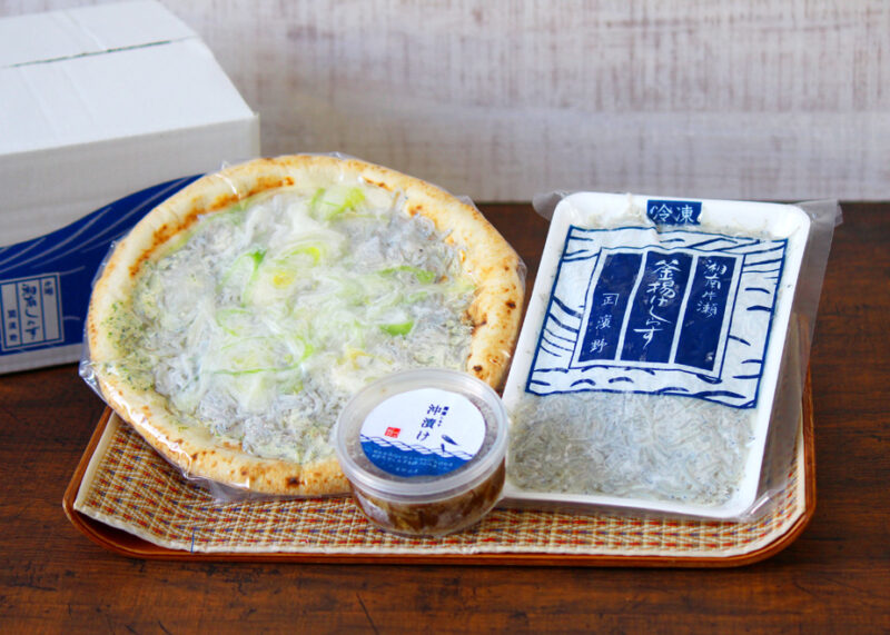 浜野水産 湘南丸 しらす沖漬け アカモク 釜揚げひじき 釜揚げしらす 釜揚げしらすピザ ユニークな しらすｔシャツ とことこ暮らし